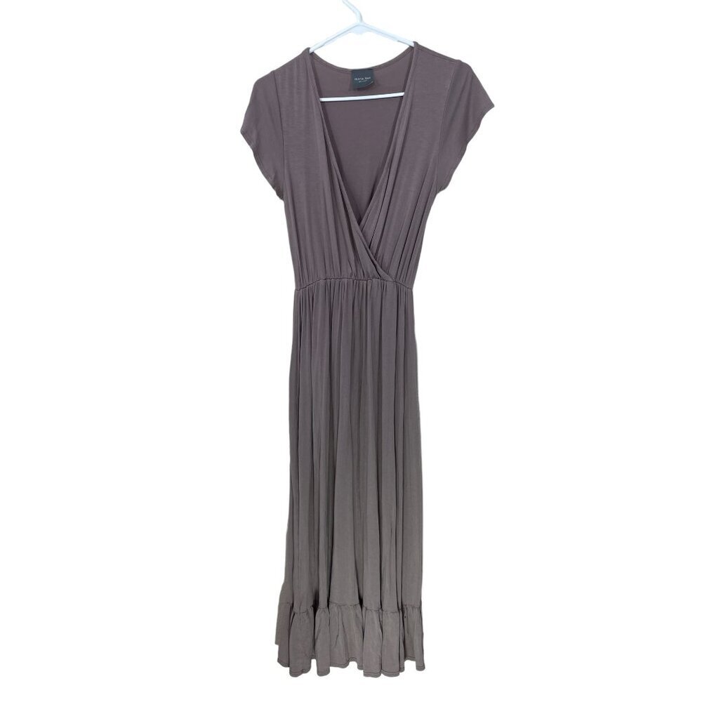 Olivia Rae Size S Long Maxi Dress S Stretchy Rayon Comfort Pullover Jersey